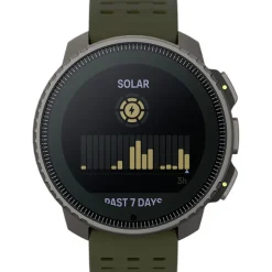 Vertical Titanium Solar GPS Uhr
